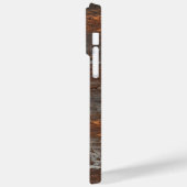 Industrial Rusted Metal Texture iPhone Case (Achterkant / Links)