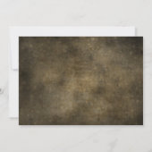 Industrial Save the Date Lights Casual Typografie (Achterkant)