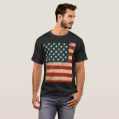 Industrial Stars and Stripes T-Shirt (Voorkant volledig)