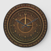 Industrial steampunk clock grote klok (Voorkant)