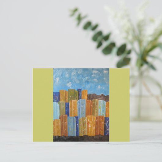 Industrie Briefkaart (Staand voorkant)