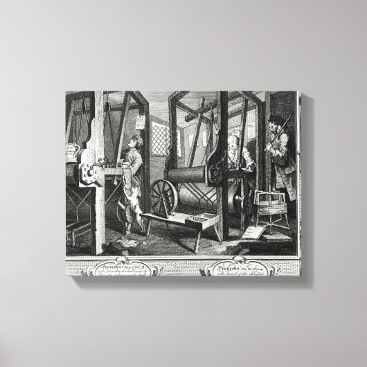 Industrie en knelpunten canvas afdruk (Voorkant)
