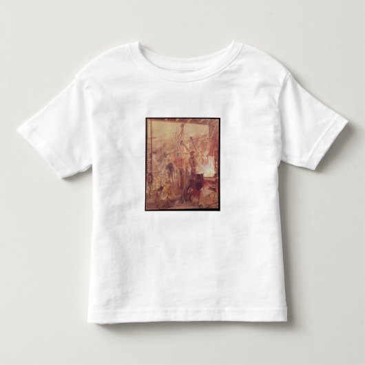 Industrie in Tyne: IJzer en kool (m/v) Kinder Shirts (Voorkant)