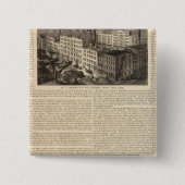 Industrie, magazijnen vierkante button 5,1 cm (Voorkant)