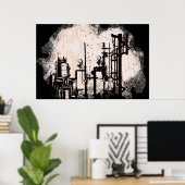 Industrie Poster (Thuiskantoor)