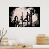 Industrie Poster (Keuken)