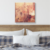 Industrie Tyne: ijzer en steenkool (m/c) Canvas Afdruk (Insitu (Slaapkamer))