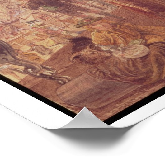 Industrie Tyne: ijzer en steenkool (m/c) Poster (Hoek)