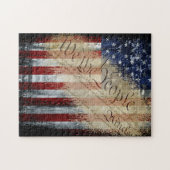  Industrie Wij de Amerikaanse vlag Legpuzzel (Horizontaal)