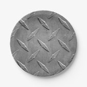 Industrieel aluminium metaaldiamant bord (Voorkant)