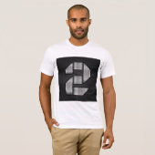 Industrieel Chrome Nummer 2 Vet Metaal T-shirt (Voorkant volledig)