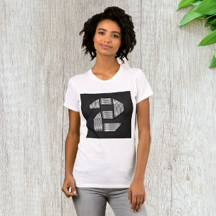 Industrieel Chrome Nummer 2 Vet Metaalachtig T-shirt