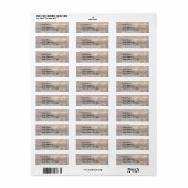 Industrieel - De portaalkraan Etiket (Full Sheet)