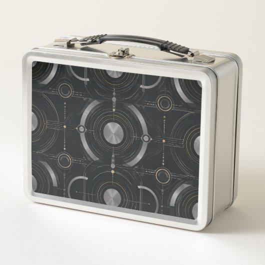 Industrieel Erfgoed RVS Lunchbox – Lux (Voorkant)