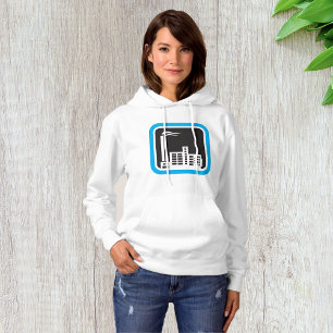 Industrieel Fabrieksicoon met Rookkanalen Hoodie