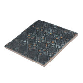 Industrieel geometrisch patroon #2 ID1227 Tegeltje (Zijkant)