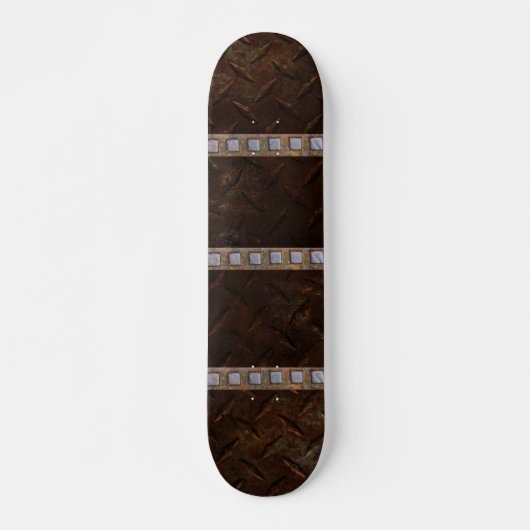 Industrieel gestampt staal Stedelijke springplank Skateboard (Voorkant)