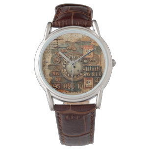 Industrieel Grunge Horloge