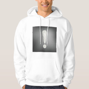 Industrieel Grunge Uitroepteken Symbool Hoodie
