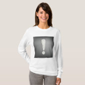 Industrieel Grunge Uitroepteken Symbool T-shirt (Voorkant volledig)