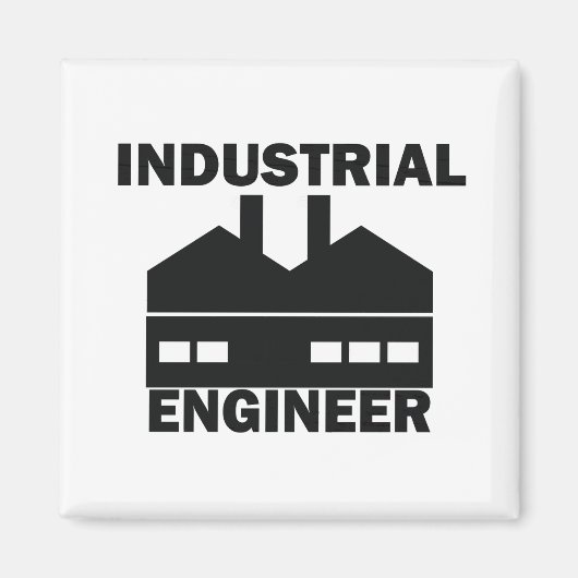industrieel ingenieur magneet (Voorkant)