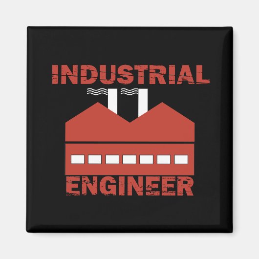 industrieel ingenieur magneet (Voorkant)