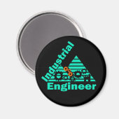 industrieel ingenieur magneet (Voorkant / Achterkant)