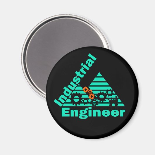 industrieel ingenieur magneet (Voorkant / Achterkant)