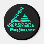 industrieel ingenieur magneet (Voorkant)