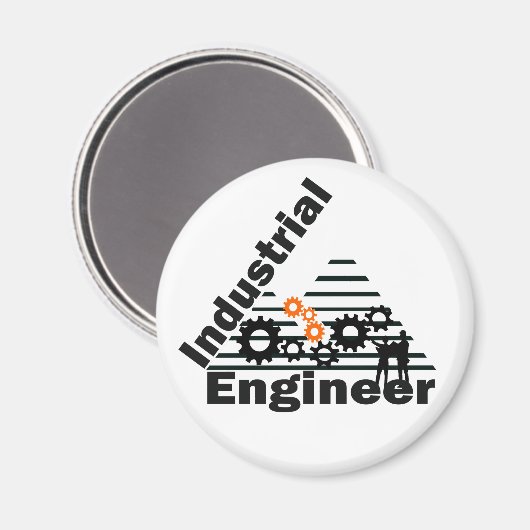 industrieel ingenieur magneet (Voorkant / Achterkant)