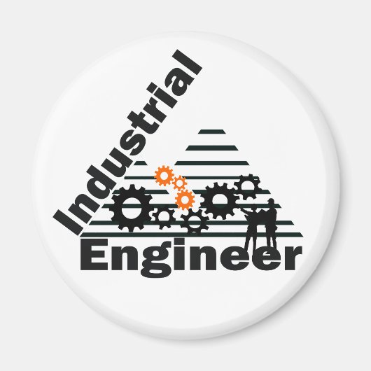 industrieel ingenieur magneet (Voorkant)