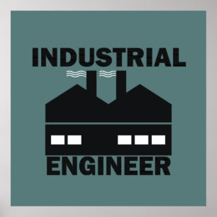 industrieel ingenieur poster