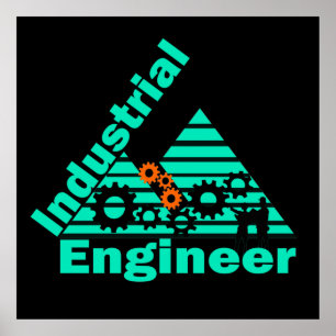industrieel ingenieur poster
