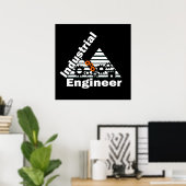 industrieel ingenieur poster (Thuiskantoor)