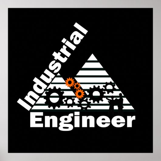 industrieel ingenieur poster (Voorkant)