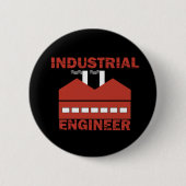 industrieel ingenieur ronde button 5,7 cm (Voorkant)
