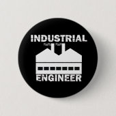 industrieel ingenieur ronde button 5,7 cm (Voorkant)