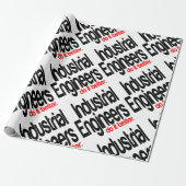 Industrieel ingenieurs doen het beter cadeaupapier (Uitgerold)