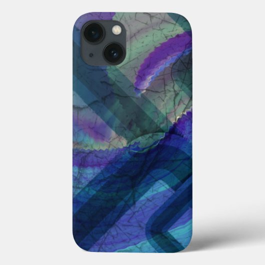 Industrieel landschap Abstract Galaxy 4 hoesje (Achterkant)
