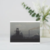 Industrieel landschap, Redcar Briefkaart (Staand voorkant)