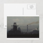 Industrieel landschap, Redcar Briefkaart (Voorkant / Achterkant)