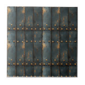 industrieel metaal-rustiek tegeltje (Voorkant)