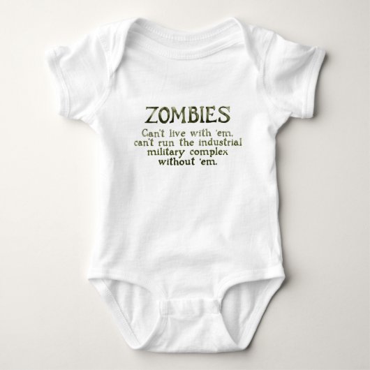 Industrieel militair complex van Zombies Romper (Voorkant)