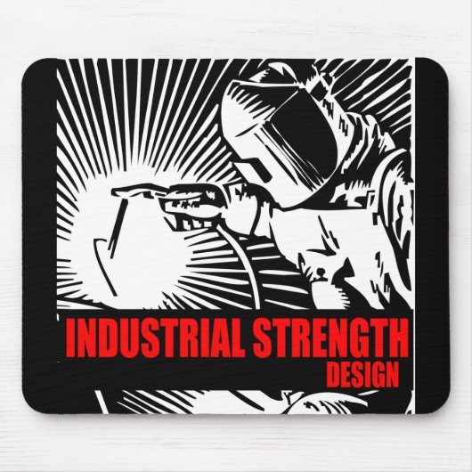 Industrieel ontwerp Mousepad Muismat (Voorkant)