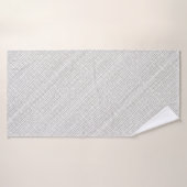 Industrieel raster-Modern minimalistisch geometris Badhanddoek (Badhanddoek)