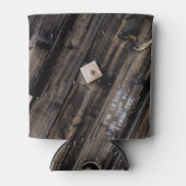 Industrieel Rustisch hout Blikjeskoeler (Voorkant)