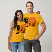 industrieel sinaasappel t-shirt (Unisex)