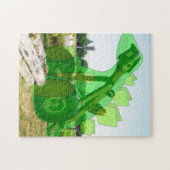 Industrieel skelet - legpuzzel (Horizontaal)