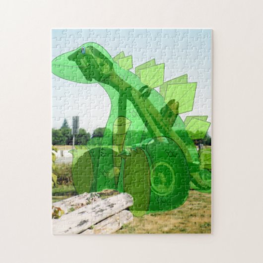 Industrieel skelet - legpuzzel (Verticaal)