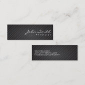 Industrieel staal Fysiek Visitekaartje (Voorkant / Achterkant)